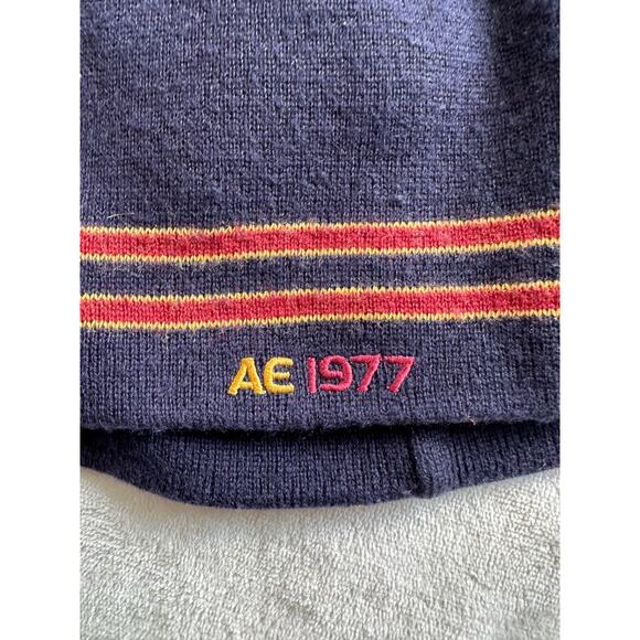 AE American Eagle Skull hat Winter Vintage OS - Picture 3 of 4